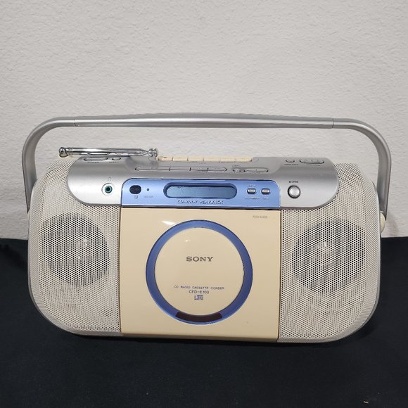 Sony CFD-E100 CD, Radio & Cassette Recorder Player Stereo Boombox - Picture 1 of 10